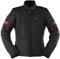 V Quattro Design Livya Blouson Femme, Noir/Rose, Taille XL
