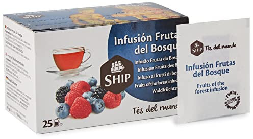 Ship - Té Frutas del Bosque - Caja de 25 Unidades