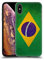 Head Case Designs Brazil Brazilian Brasil Flag Vintage Flags Hard Back Case Compatible With Apple iPhone XS Max