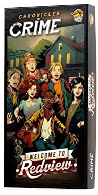 LUCKY DUCK GAMES Chronicles Of Crime Welcome To Redview Gesellschaftsspiel Mystery Strategie Spiel 72+ Jahre
