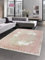 CARPETIA Teppich Wohnzimmerteppich Vintage Ornamente rosa beige Größe 80 x 300 cm