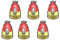 Kiwi Kiwi Express Lot de 6 éponges neutres pour cirage de chaussures, 5,9 ml, multicolore, Free Size