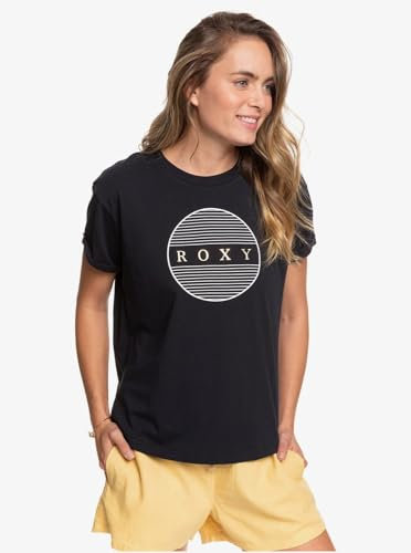 Roxy Femme Epic Af Corpo J Tees Kvj0 T-shirt, Noir (Anthracite), M EU
