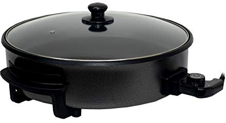 SARTEN ELECTRICA PAELLERA PIZZAPAN 36CM DE DIAMETRO 7CM DE PROFUNDIDAD GARANTIA MP-36XL