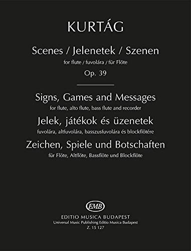 Scenes Op. 39 - Signs, Games and Messages (Flute and Recorder)