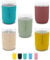 minliving Silicone Mason Jar Sleeve, Kids Cup Holder 5 Pack Value Combo Anti-slip protection - Fits 8oz REGULAR mouth Jelly Canning, Ball and Kerr Jars (Gender Neutral Combo)