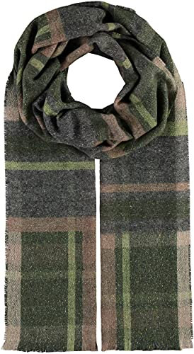 FRAAS Herren Schal in Wollmischung - Made in Germany Olive