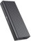 ICY BOX SSD M.2 NVMe Gehäuse, USB 3.1 (Gen2, 10 Gbit/s), Kühlsystem, USB-C, USB-A, PCIe M-Key, Aluminium, grau