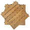YUENFONG Baldosas de madera, de terraza de balcón, suelo de madera exterior, exteriorbaldosas de balcón de madera de acacia, 30 x 30 cm cada pieza(11 piezas, modelo A)