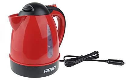 Amio Kettle de Auto 1000ml 24V 300W Wasserkocher, Mehrfarbig, Einzigartig, Único, Bunt