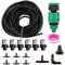 HUAZIZ 19 Pcs Goteros para Equipos de Riego Automático,Sistema Kit de Goteo para Riego de Tubos para Plantas de Invernadero,Riego DIY para,Cama de Flores,Patio,Césped -5 M