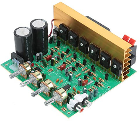Scheda Amplificatore di Potenza per Subwoofer 2.1 Scheda Amplificatore Audio a 3 Canali Ad Alta Potenza da 240 W per Fai da Te