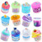 Slime Set 12 Stück Schleim Kinder,DIY Fluffy Cloud Slime Kit WolkenSchleim Super Soft & Non-Sticky,Mitgebsel Kindergeburtstag Gastgeschenke für Mädchen und Jungen