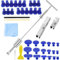 Kit Ripara Ammaccature per Auto: Kit Tirabolli per Carrozzeria con Martello Scorrevole Estrattore con Barra a T, Linguette per Rimuovere Ammaccature, Stick di Colla a Caldo