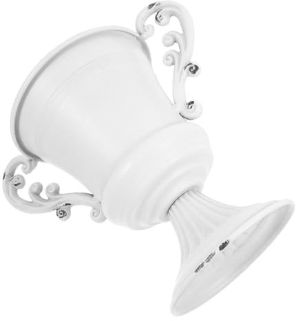 TOPBATHY Jarrón Vintage De Estilo Retro Maceta De Jardín para Uso Exterior Interior Urna Decorativa para Patio Porche y Decoración del Hogar