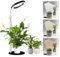 Plant Grow Lights Indoor, 72 LEDs Full Spectrum Plant Light, 3 Colors Plant Lights Growth Lamps 20-95Cm Adjustable Plant Light with 3/9/12H Timer, 10 Brightness, Detachable Base for Plant Growing