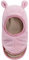Rumicet Warme Schalmütze für Kinder, Beanie Mütze mit süßen Hasenohren, Wintermütze für Baby und Kleinkind, geeignet für 1-5 Jahre, Pink, für Jungen und Mädchen