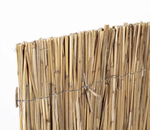 Mugar - Bambú Natural en Rollos | Vallas de Ocultación para Jardín | Fácil de Instalar | Ecológico | 2x5 Ocultación Total