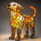 HVZUYY Katzenlampe, Nachtlicht Katze und Hund, LED Katzenlampe Mosaik/Yorkshire Terrier/Chihuahua Lampe USB, Wohndekor füt Schlafzimmerbeleuchtung für Katzen- und Hundeliebhaber (Labrador)