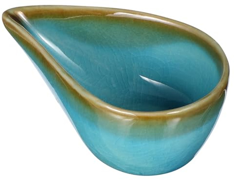 UPKOCH Petite Coupelle Céramique Ronde pour Huiles Essentielles et Masques Plateau Décoratif pour Salon de Beauté Spa Massage Méditation Multifonction