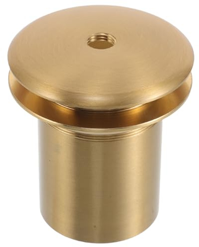 BESPORTBLE Adaptateur Douille Métal E27/e26 en Aluminium Cuivre, Accessoire de Lampe pour Abat-jour en Verre, Support de Remplacement pour Luminaires de Table et Maison, Fixation Stable