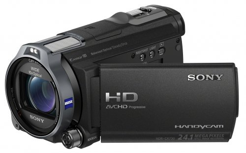 Sony HDR-CX730E Full HD Handycam Camcorder with 24.1MP Exmor R CMOS Sensor, 10x Optical Zoom, Balanced Optical SteadyShot & 3.0 Touchscreen - Black (Renewed)