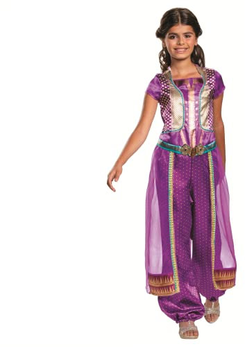 Jasmine Purple Aladdin Live Action Child Girl Costume