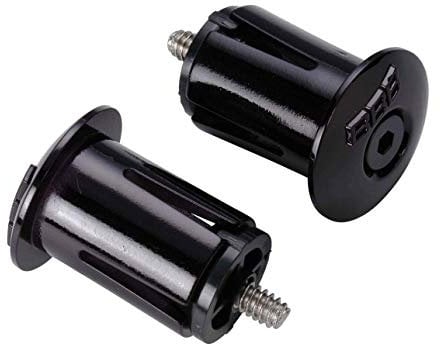 BBB 2929779601 Tapones de Manillar Bicicleta, Unisex, Negro, Talla Única