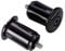 BBB CyclingScrewOn Schraub-Endkappen für Lenkerband|Edelstahlschrauben fürFahrradlenker|2 Stück pro Packung, schwarz, 200 x 3 cm