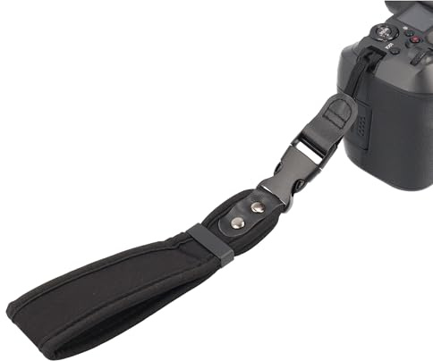 ayex Handgelenkschlaufe aus Neopren für DSLR und Systemkameras Größenverstellbar Komfortabel Trageschlaufe