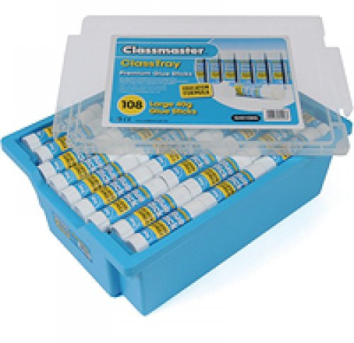 Classmaster Premium Educational 108 Glue Sticks of 40 g