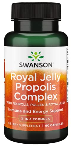 Swanson Ultra Royal Jelly Propolis Complex 60 Capsules