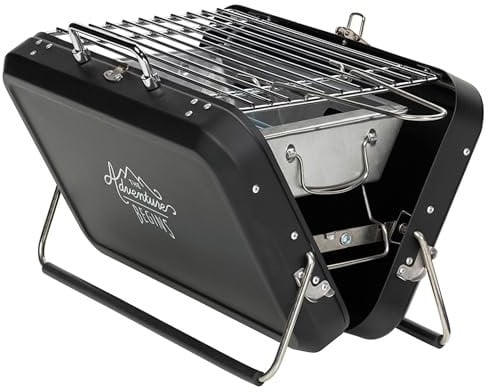 Gentlemen's Hardware - Barbecue Portatile Unisex, Nero