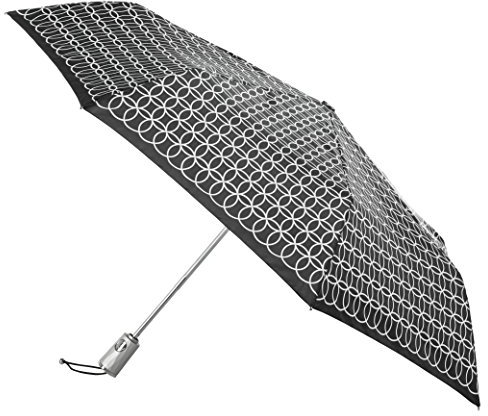 totes Automatic Open Close Water-Resistant Travel Folding Umbrella with Sun Protection, Phantom Status, One Size, Automatic Open Close Water-Resistant Travel Folding Umbrella with Sun Protection