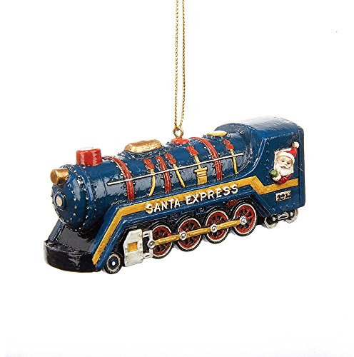 Kurt Adler Santa Express Train Resin Ornament