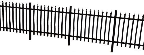 Laser Cut 6ft Wrought Iron Railings For OO / 4mm / 1:76 Scale LX011-OO