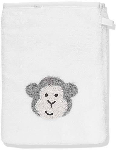 Bellybutton mother nature & me Unisex Baby Waschlappen Halstuch, Weiß (Bright White|White 1000), One Size (Herstellergröße: 00)
