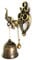 Gladworts Vintage Metall Türklingel Retro/Klassisch Magnetisches Windspiel Dekoration für Ladenbesitzer, Wand Tür Ornamente Indoor Outdoor (Elefant)