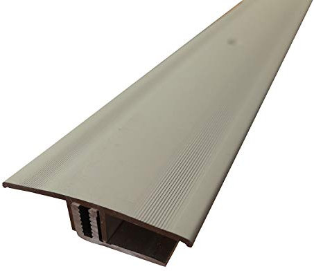 ufitec® TPL Profi profil de transition pour parquets et sols stratifiés - Largeur de couverture: 45 mm - en deux pièces, vissable et adapté aux hauteurs de revêtement de 7 à 16 mm