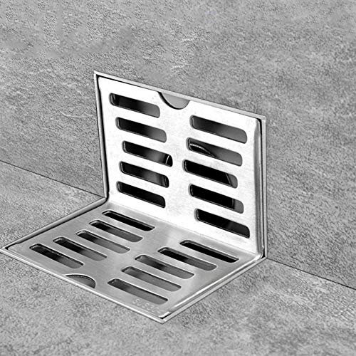 Edelstahl Seitenablauf Wand Seitendusche Ablauf Balkon Wand Ecke Bodenablauf Gleichschichtiger Wandablauf Bodensieb