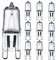 zhppac Bombilla Alogena Bombilla Horno Bombillas para casa Bombillas de luz G9 G9 Bombillas halógenas Bombillas de luz de Noche 25w,10pack