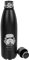 PhiLuMo Stormtrooper Edelstahl Trinkflasche - isoliert - für kalte & warme Getränke - schwarz - 500 ml