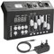 Dmx Controllers with 9V Battery, Small Dmx Light Controller, Dj Controller Lights Dmx512 Decoder, 54 Channel Mini Portable Dmx Controller Lighting