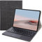 Tastiera Per Microsoft Surface Go, Rimovibile Magnetica Sottile Pelle Cover Surface Go 3 2021 / Go 2 Custodia Con Tastiera Bluetooth Wireless Keyboard con Trackpad (Nero)