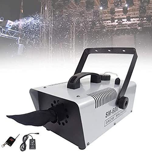 CHUNTIANMEI Outdoor Schneemaschine, Professionelle Schneeflockenmaschine, Schneeflocken Blizzard Effekt, für Bühneneffekte, Bühnen-DJ-Partys im Innen- und Außenbereich, Weihn,600W
