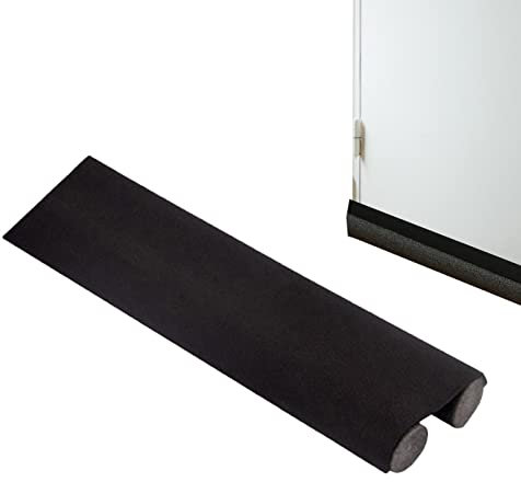 Boudin De Porte Isolant Froid Boudin De Porte Entrée Joint Porte Isolation Boudin De Porte avec Double Joint sous Porte Isolant Bas De Porte Anti Bruit Coupe-Vent 93cm