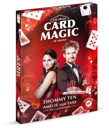 Piatnik - 6701 - Card Magic: The Clairvoyants - Zaubern mit den Weltmeistern der Mentalmagie und Zweitplatzierten von America´s Got Talent 2021, Weiß