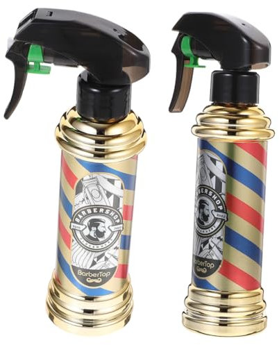 DOITOOL 2 Piezas Botella De Rociador Vacía Botella De Spray De Agua De Flor Envase De Spray Para Barbería Pulverizador De Barbería Pulverizadores De Agua Cabello Planta Oficina La Mascota