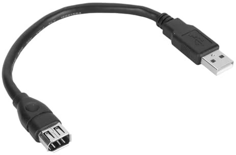 Adaptateur Convertisseur Firewire IEEE 1394 6 Broches Femelle vers USB Mâle, 7,9 Pouces USB vers Firewire IEEE 1394 6 Broches ILink Câble de Données Adaptateur pour Imprimante,