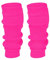 ANZEE Leg Warmers for Kids Stay Warm and Stylish, Kids's Knitted Ankle Warmers 80s Party Dance Sports Yoga Accessories & Ice Skating (Hot Pink.)
